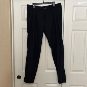 Mens Lulu Lemon Commission Classic pants. Color is Navy